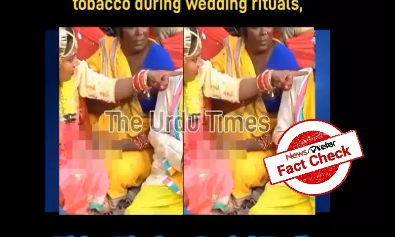 Fact Check: Viral video of bride slapping groom is from comedy skit