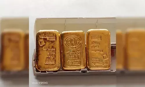 Gold worth Rs. 17L hidden in tube light choke seized at Hyd airport