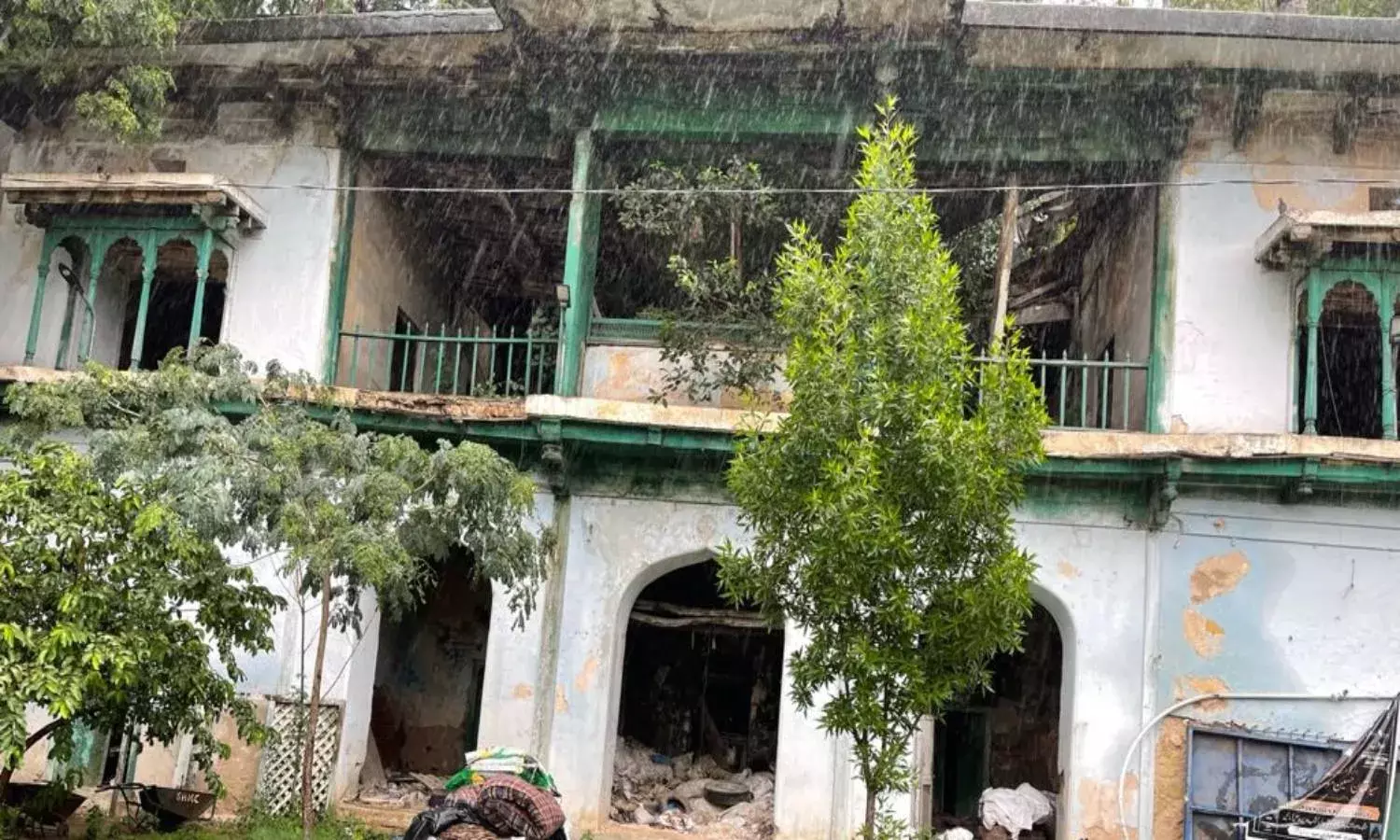 Rains play havoc with heritage monuments in Hyderabad