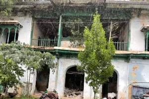 Rains play havoc with heritage monuments in Hyderabad Rains play havoc with heritage monuments in Hyderabad