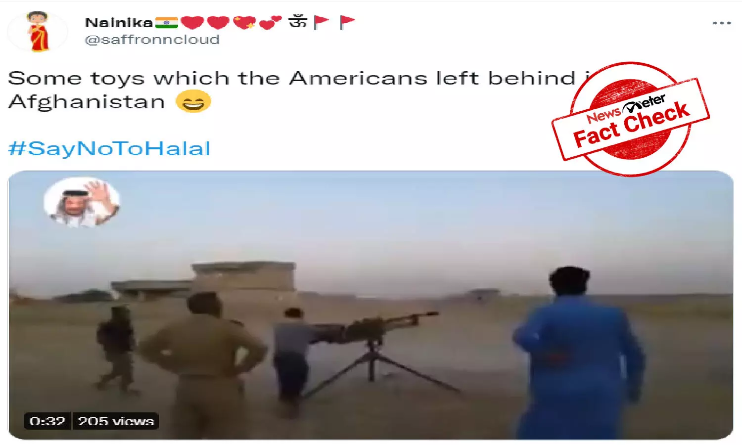 FACT CHECK: Video of men firing US machine guns is not linked to Taliban FACT CHECK: Video of men firing US machine guns is not linked to Taliban