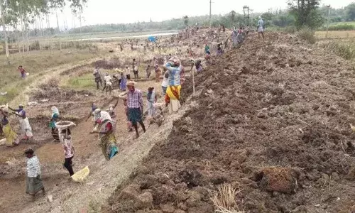 Central team visits Vizianagaram to verify MGNREGA record of maximum workdays