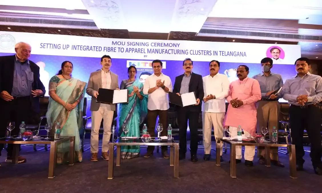 Kitex Group to invest Rs. 2,400 cr in Telangana; generate 22,000 jobs