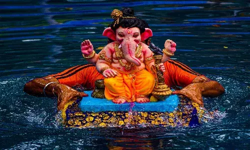 6,500 officers, 54 mobile cranes: Cyberabad police gear up for Ganesha immersion