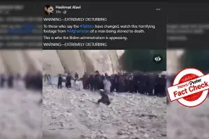 Fact Check: Old video of man being stoned to death viral with false claim Fact Check: Old video of man being stoned to death viral with false claim