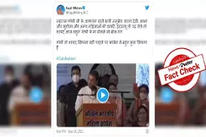 Fact Check: Did Rahul Gandhi defame Mahatma Gandhi? Viral clip taken out of context Fact Check: Did Rahul Gandhi defame Mahatma Gandhi? Viral clip taken out of context