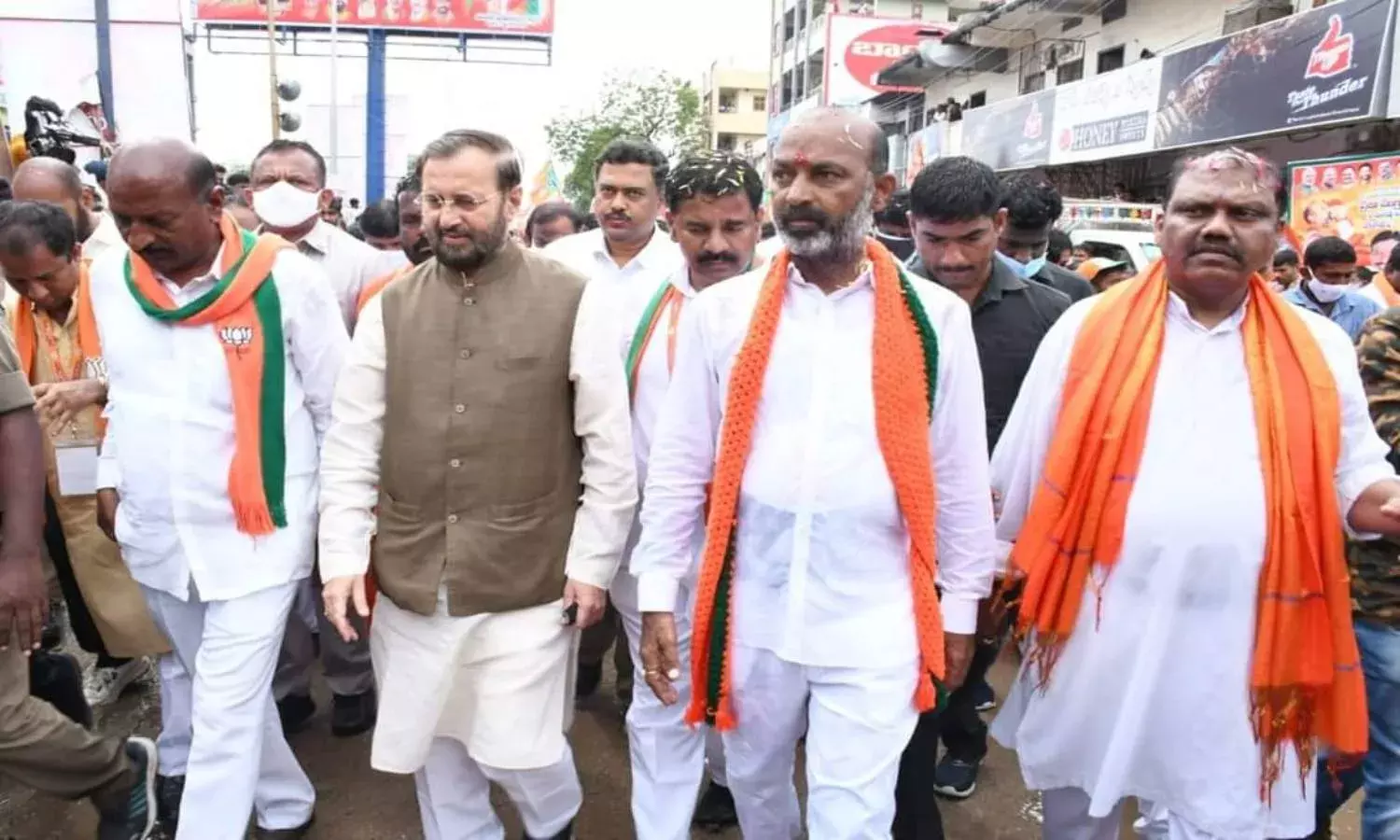 There is no public rule in Telangana, only family rule: Prakash Javadekar