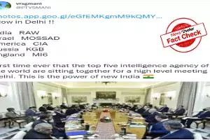 Fact Check: Image of Indo-Russia NSA level talks goes viral with false claim Fact Check: Image of Indo-Russia NSA level talks goes viral with false claim