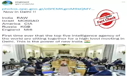 Fact Check: Image of Indo-Russia NSA level talks  goes viral with false claim