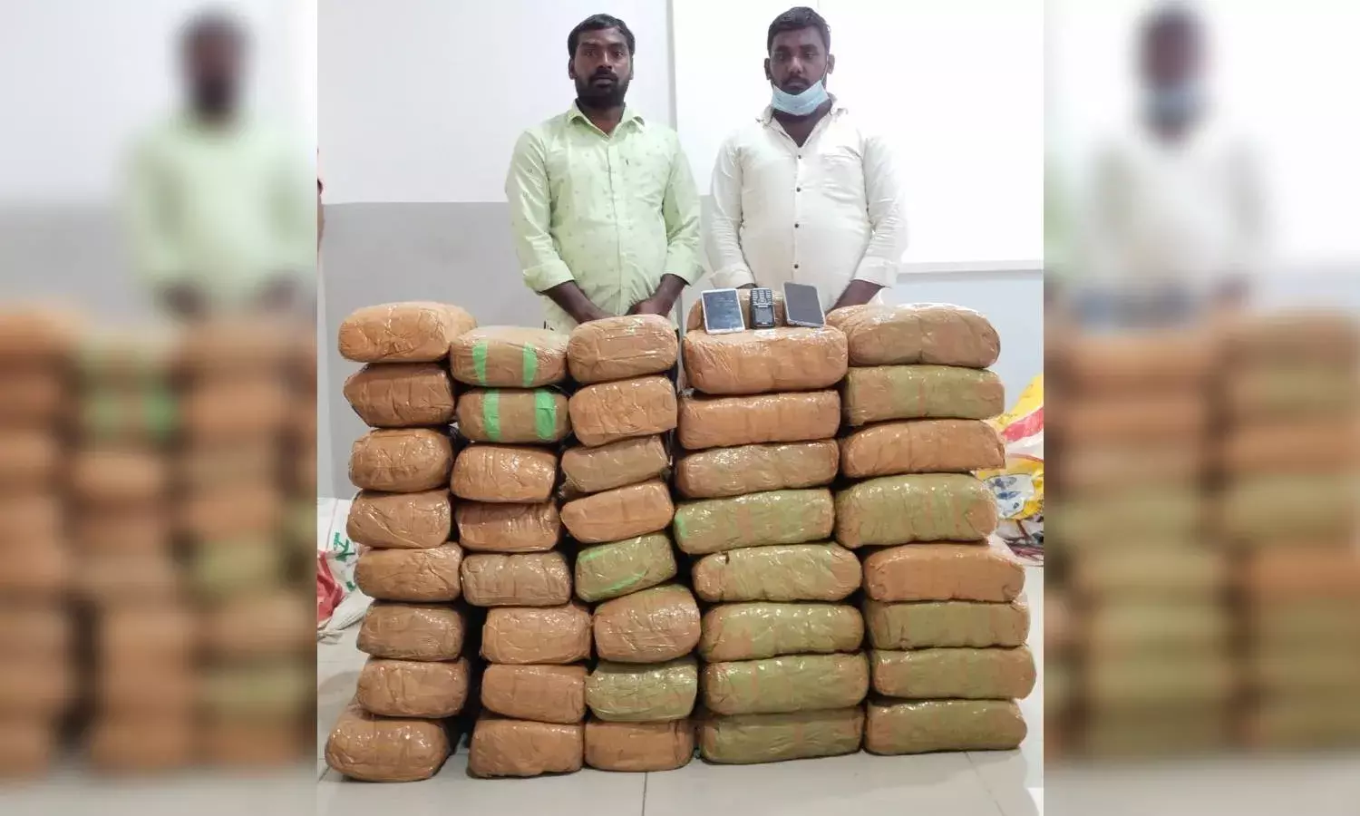 Rachakonda police bust drug cartel; arrest 2, seize 200 kgs of Ganja