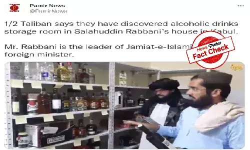 FACT CHECK: Liquor bottles were recovered from Czech embassy, not Afghan ex-foreign ministers house