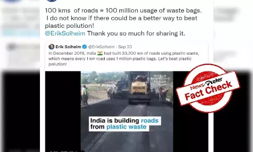 Fact Check: True, India is building roads using plastic waste
