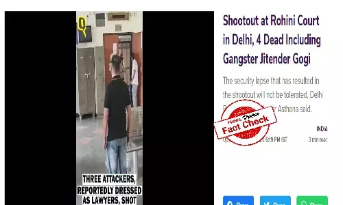 Fact Check: No, 4 people were not killed in Rohini court shooting