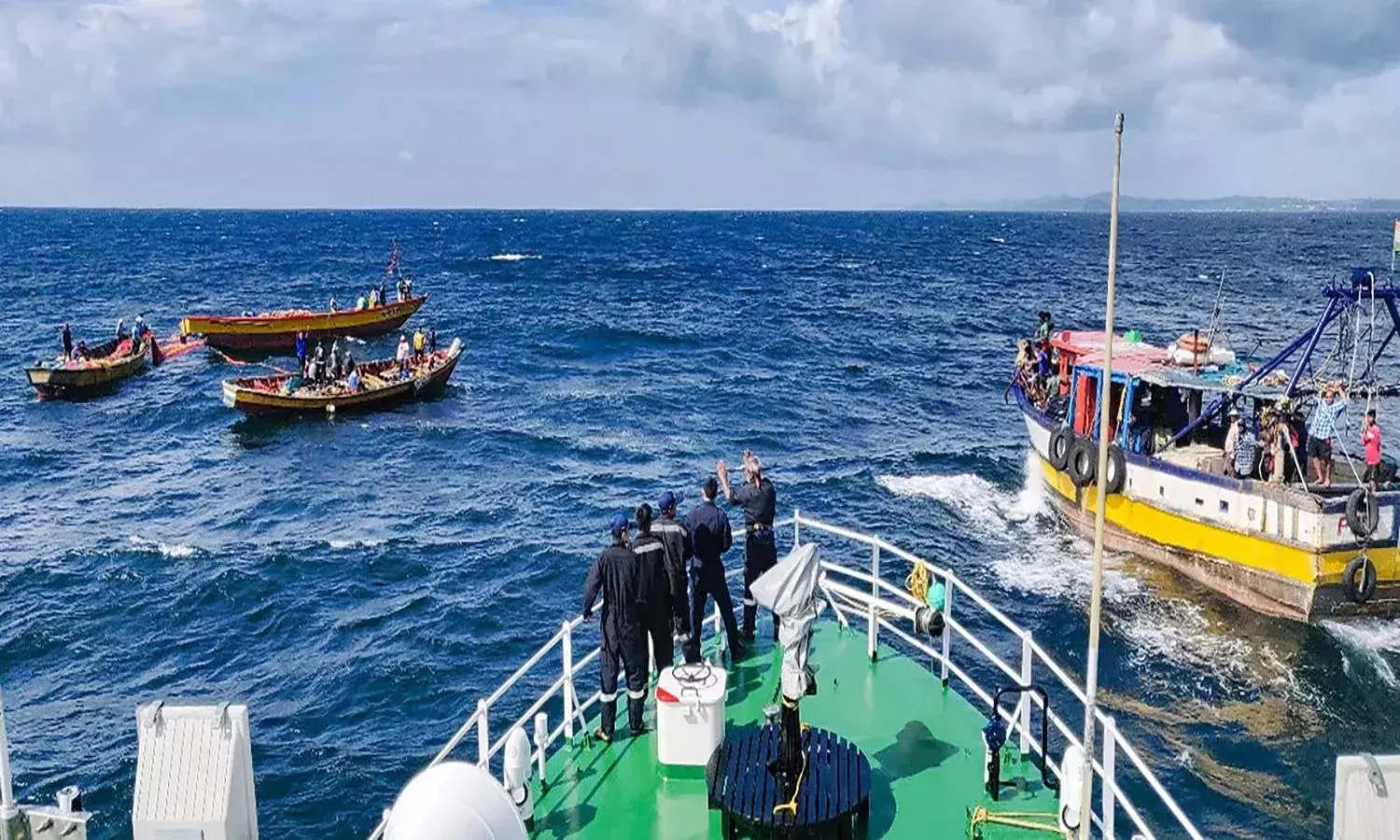 Navy gears up to face Cyclone Gulab; prepares for rescue, relief ops in AP