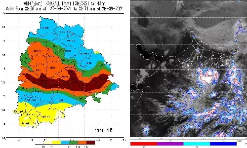 `Gulab: Extremely heavy rainfall forecasted in Telangana parts; admin put on high alert