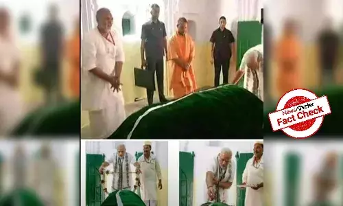 Fact Check: Old image of PM Modi, UP CM Yogi shared with misleading claim
