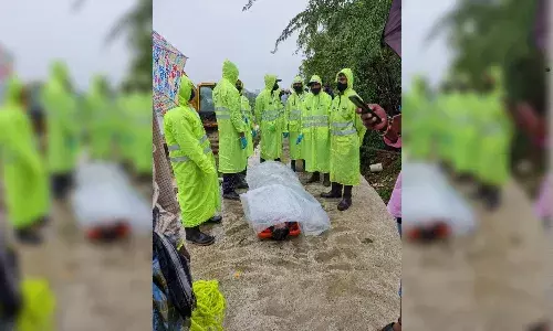 Body of man who fell in open flooded nala in Manikonda found