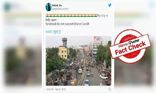 Fact Check: Old images from Patna shared to prove Bharat Bandh flopped in many cities