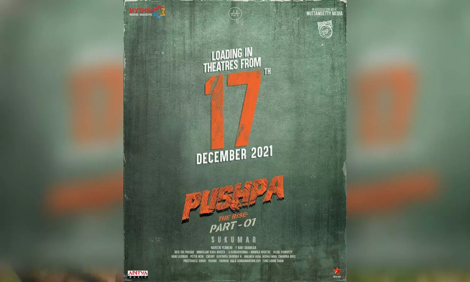 `Pushpa: Allu Arjun-starrer to release on December 17