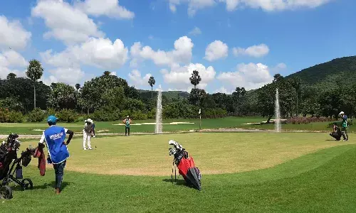 Saurav Bhattacharya wins first AP Amateur Golf Tournament