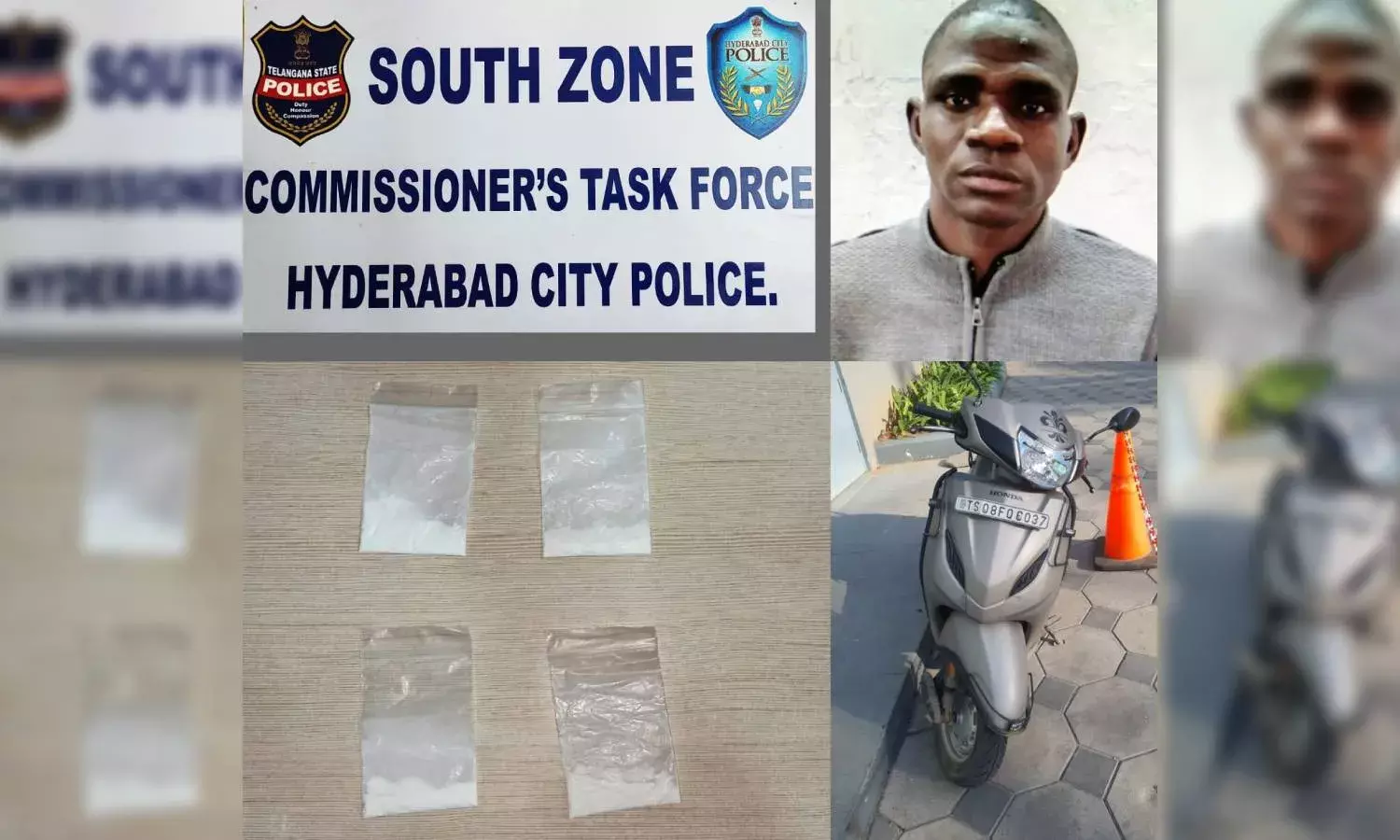 Nigerian national arrested with cocaine