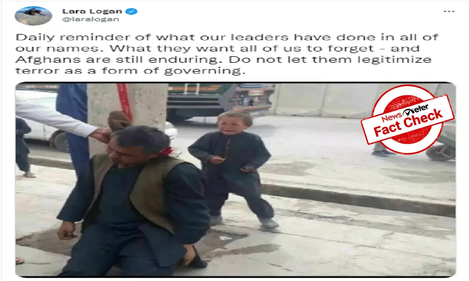 FACT CHECK: Old image of man trying to commit suicide falsely linked to ongoing Afghan crisis