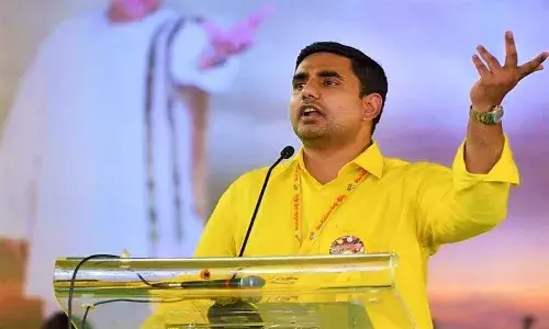 YSRCP leaders grabbing lands of helpless farmers, harassing their families: Lokesh