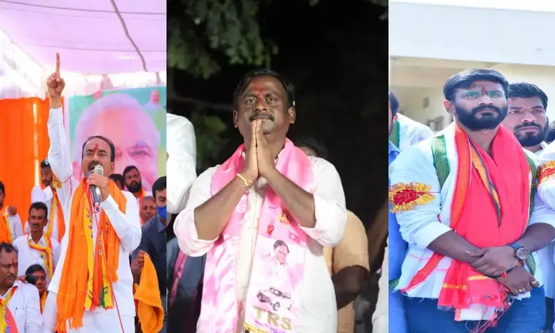 Huzurabad by-poll: Eatala Rajender richest candidate in fray; Congress Balmoor Venkat facing 24 cases