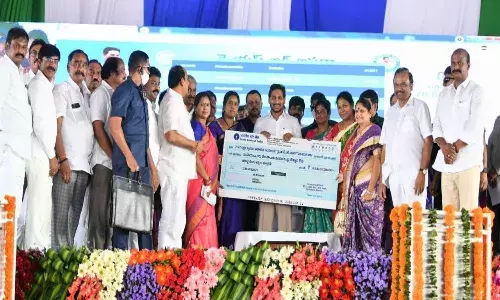 Jagan releases second tranche of YSR Aasara scheme