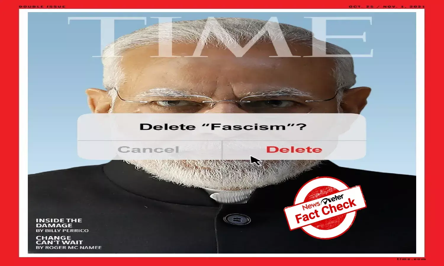 Fact Check: Is Prime Minister Modi on TIME magazine cover?