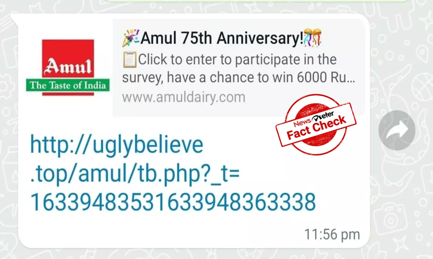 Fact Check: Amul is not doling out cash prizes, viral message is hoax