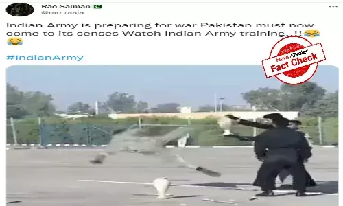 Fact Check: Twitteratis use video of Iranian soldiers unsuccessfully trying to break vase to mock Indian jawans
