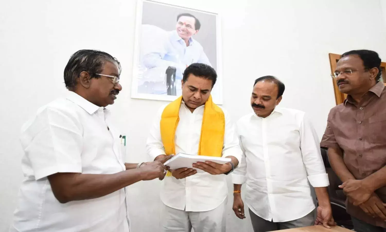 DMK MPs meet KTR, seek support on demand for NEET ban
