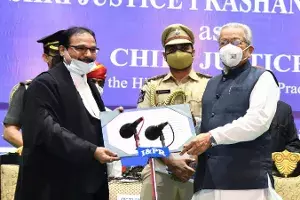 Prashant Kumar Mishra sworn in as Chief Justice of AP High Court Prashant Kumar Mishra sworn in as Chief Justice of AP High Court