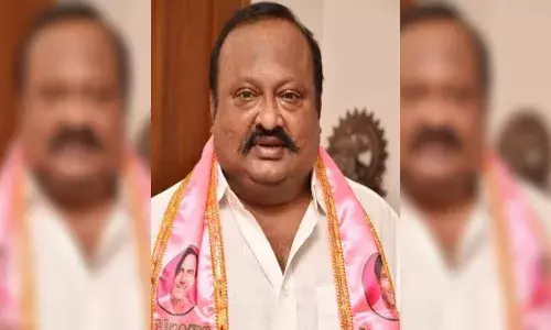 TRS Minister Gangula Kamalakar who was campaigning in Huzurabad, tests COVID +Ve