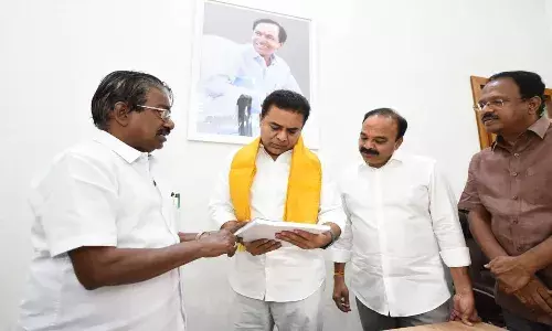 DMK MPs meet KTR, seek support on demand for NEET ban