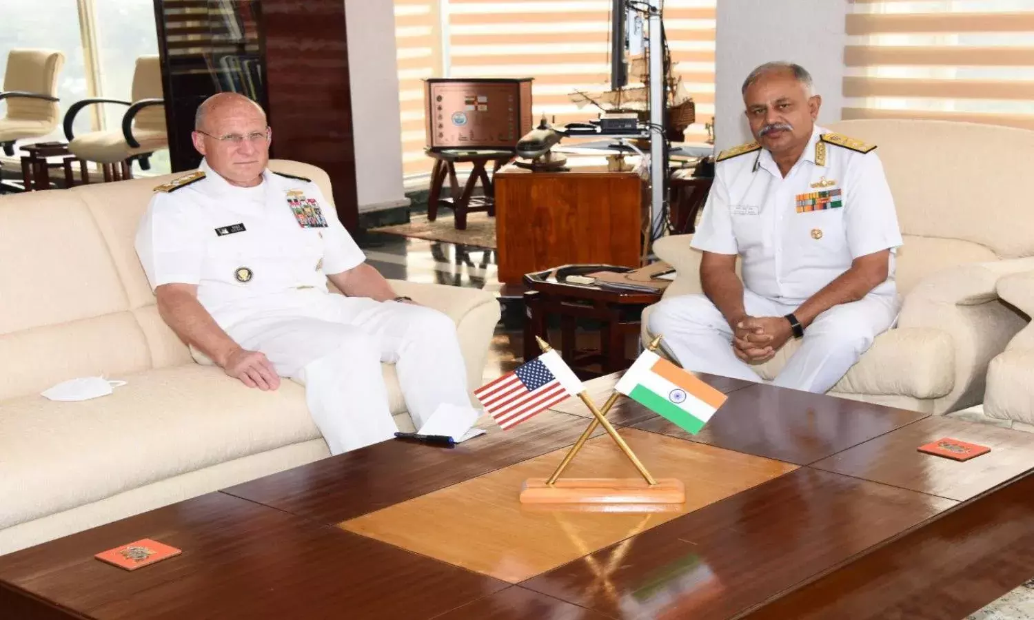 Visakhapatnam: US Chief of Naval Operations Admiral Michael Gilday arrives on three-day visit