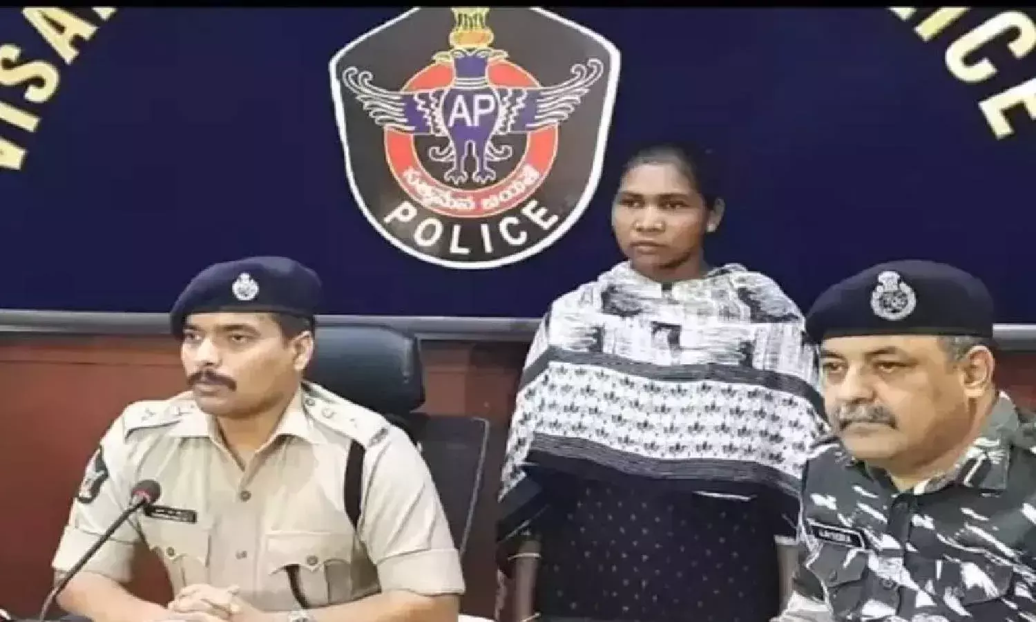 Top woman Maoist surrenders in Vizag