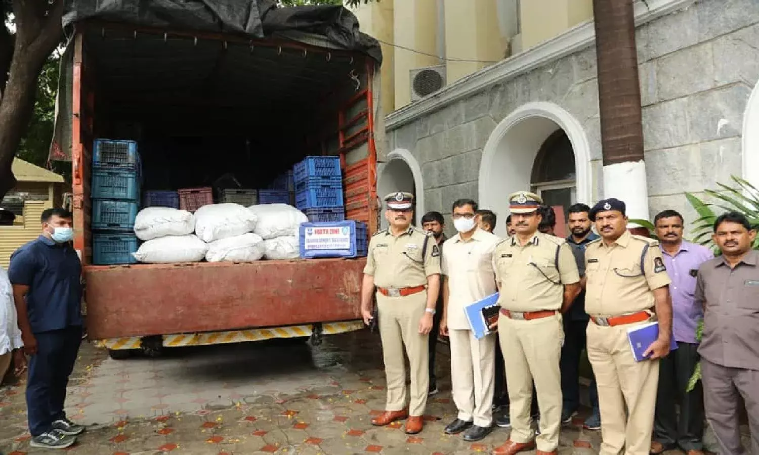 300 kg of ganja seized in Malakpet, 2 held