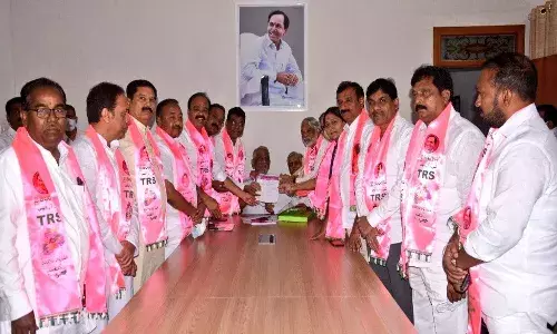TRS organizational elections: Leaders file nominations on behalf of KCR for presidents post