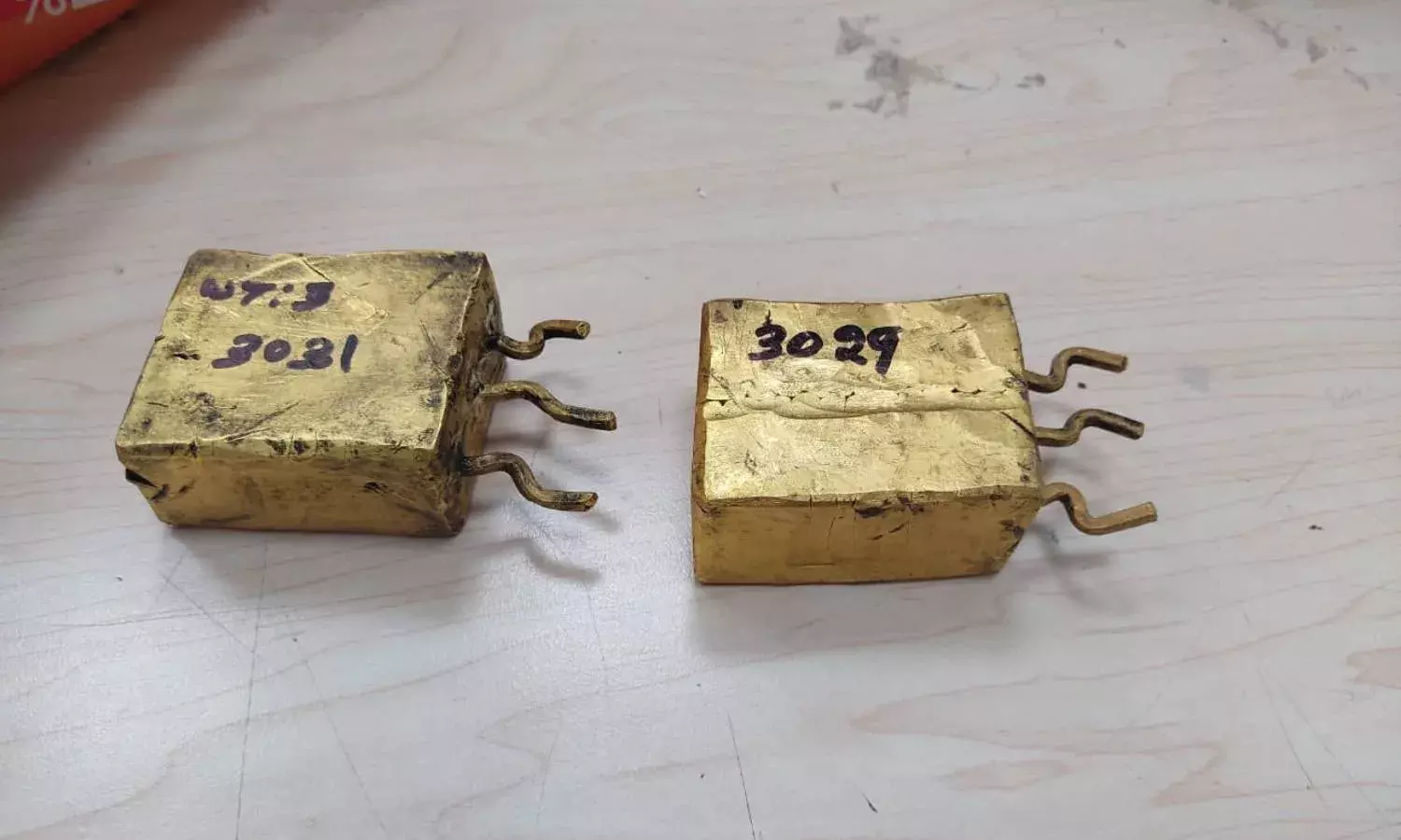 6.06 kg gold worth 2.96 crore seized at Hyderabad Airport