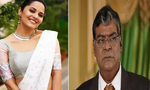 Anasuya questions Kota Srinivas Raos comments on her dressing style