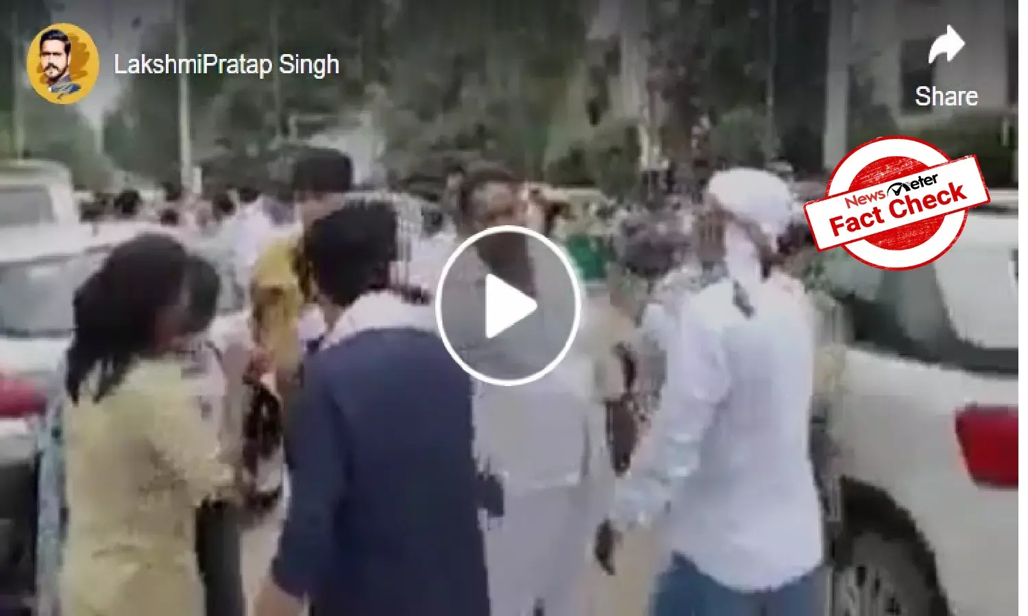 Fact Check: Old video of protest against Smriti Irani passed off as recent