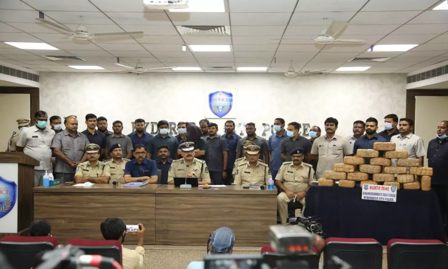 Hyderabad: Most-wanted drug peddler from AP held, 40 kg Ganja seized