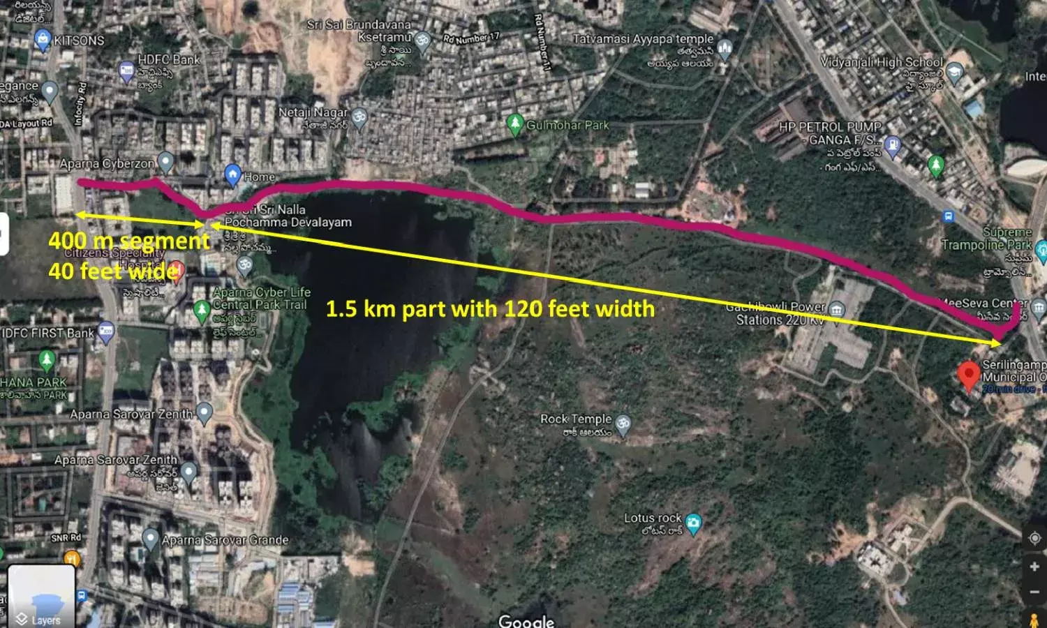 Linking road creates more problems than it solves: Nallagandla residents