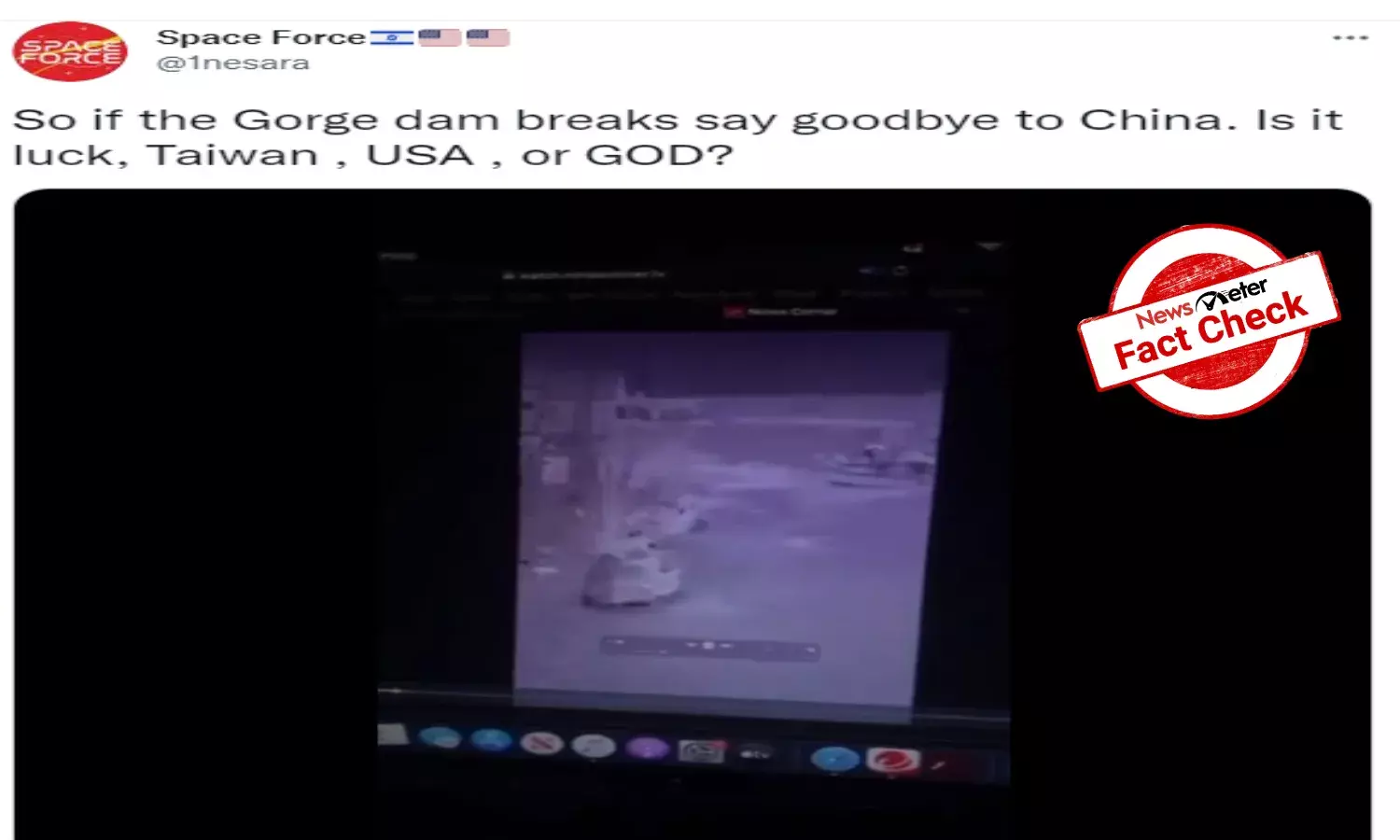 FACT CHECK: Old Japan tsunami incident passed off as three gorges dam flooding