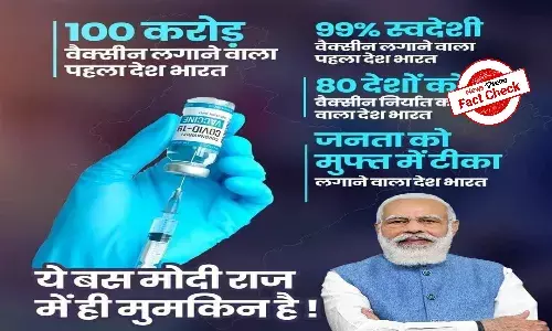 Fact Check: Is India first country to administer 100 crore Covid vaccine doses?