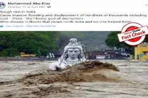 FACT CHECK: Image of 2013 Uttarakhand floods shared as recent. FACT CHECK: Image of 2013 Uttarakhand floods shared as recent.