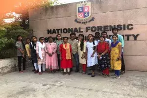 10 students of TSWREIS make it to NFSU 10 students of TSWREIS make it to NFSU