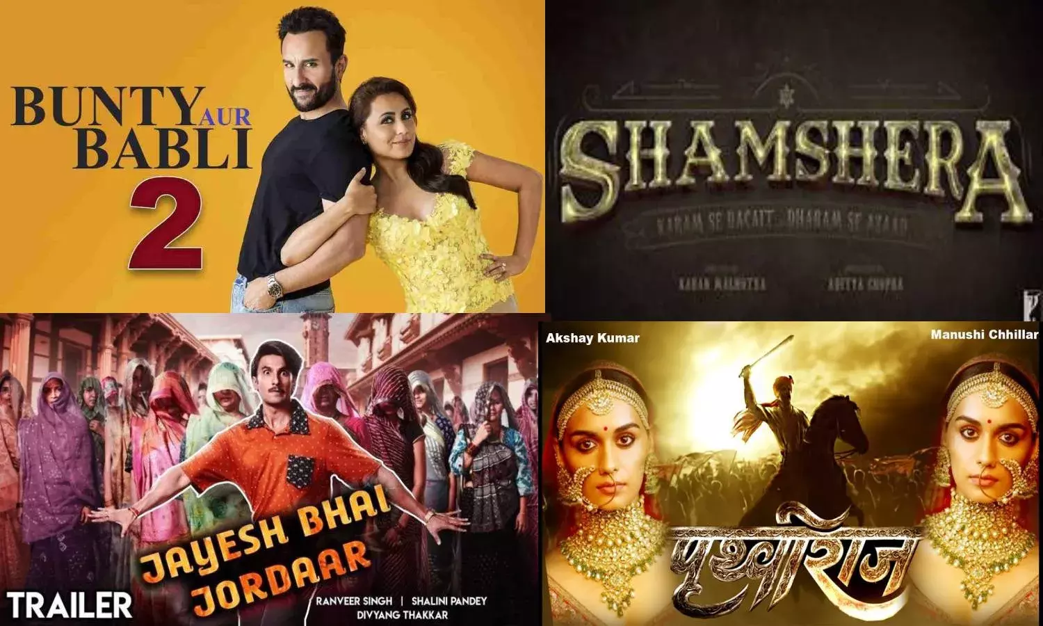 `Prithviraj  to `Shamshera: YRFs 4 movies  to stream on Amazon post-theatrical release